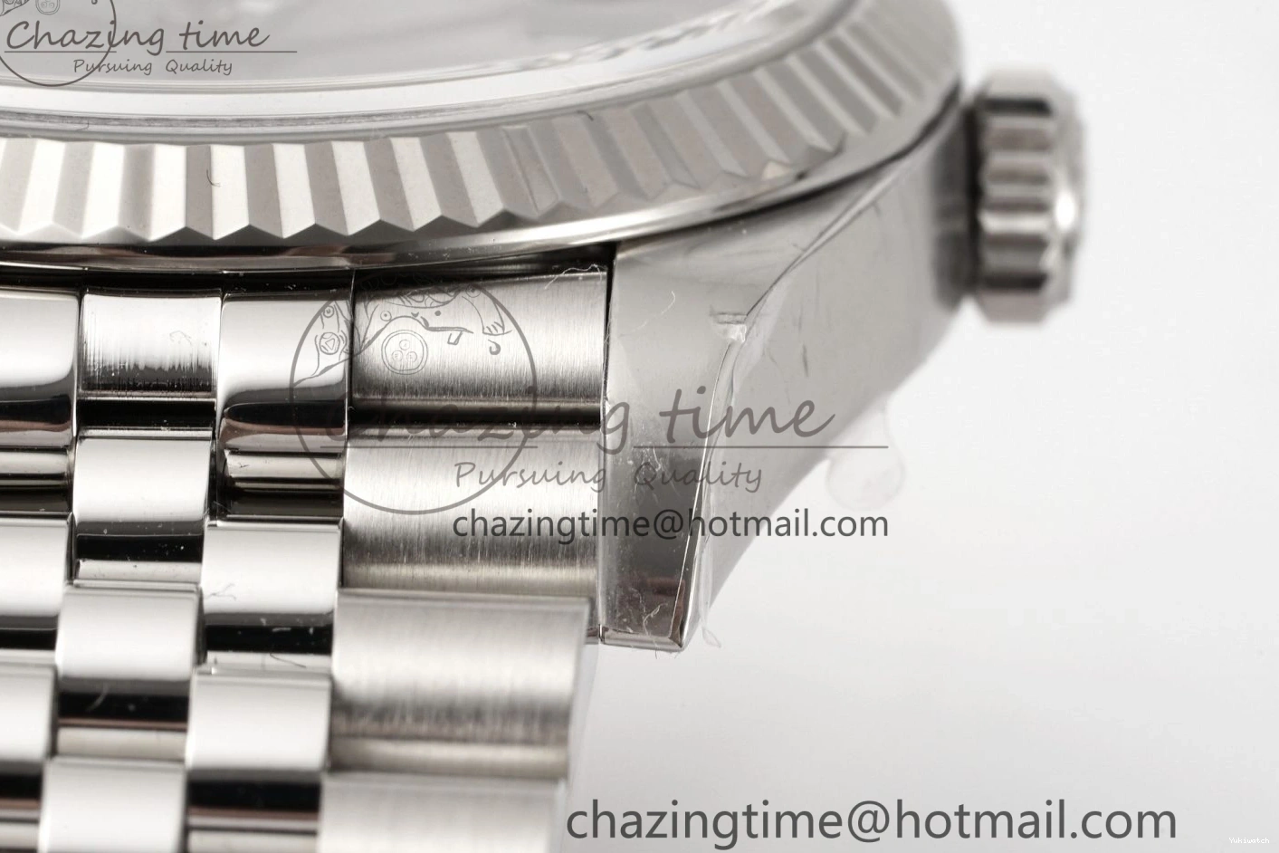 Bracelet Gray Edition 904L Green Roman Best Dial VR3235 Steel 126234 1:1 on DateJust Jubilee 36 Markers Clean 0506